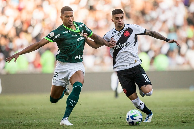 Vasco e Palmeiras empatam no Maracanã, na segunda rodada do Brasileirão - Foto: Daniel Ramalho/CRVG/divulgação