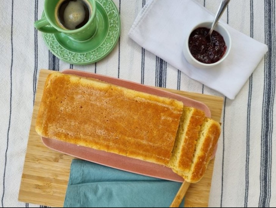 Pão sem glúten e lactose - Foto: Reprodução/Receitaria