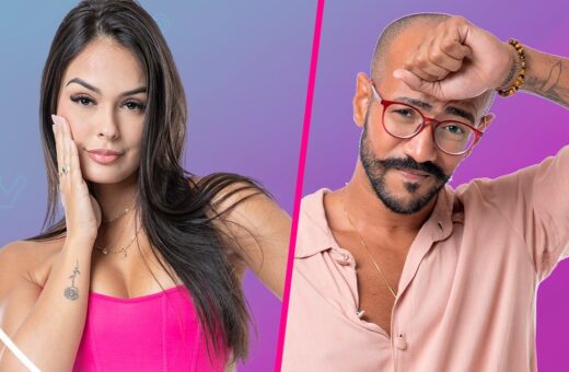 Larissa e Alface disputam 17º paredão do BBB 23 - Foto: Reprodução/Twitter @BBB