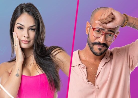 Larissa e Alface disputam 17º paredão do BBB 23 - Foto: Reprodução/Twitter @BBB