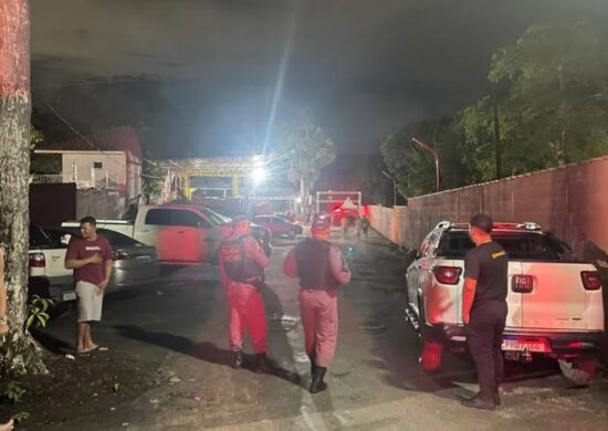 Homens morrem em tiroteio na noite desta sexta-feira - Foto: Reprodução/WhatsApp