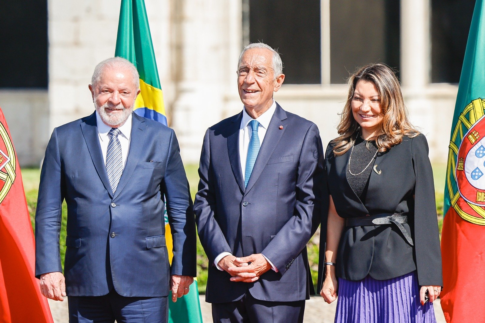 Presidente Lula inicia compromissos oficiais em Lisboa neste sábado, 22 - Foto: Reprodução/Twitter @LulaOficial @Ricardo Stuckert