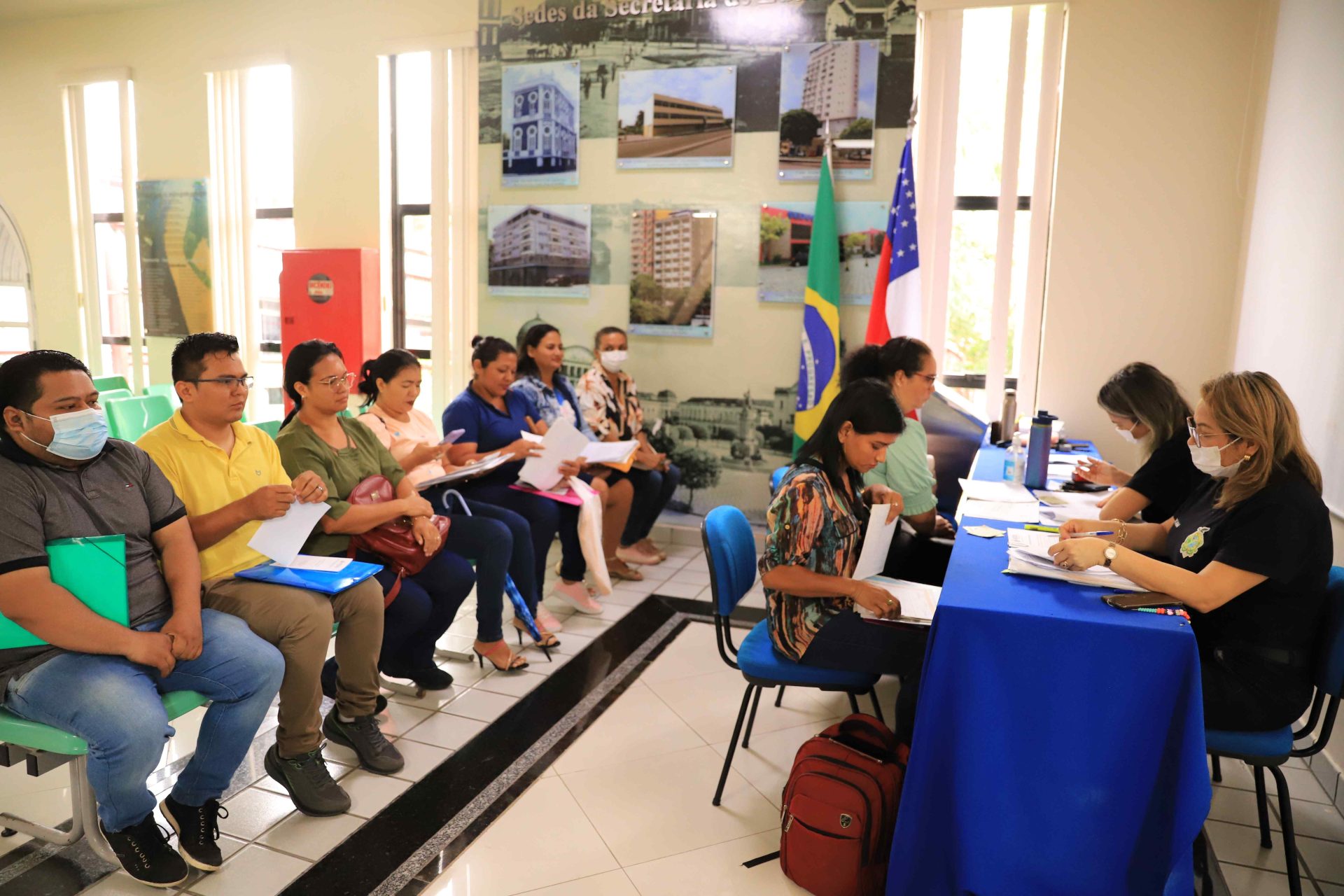 Secretaria de Educação do AM aguarda os candidatos para apresentação - Foto: Eduardo Cavalcante / Secretaria de Estado de Educação e Desporto