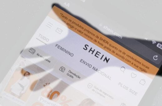 Site de compras da Shein