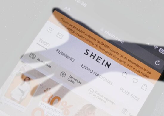 Site de compras da Shein