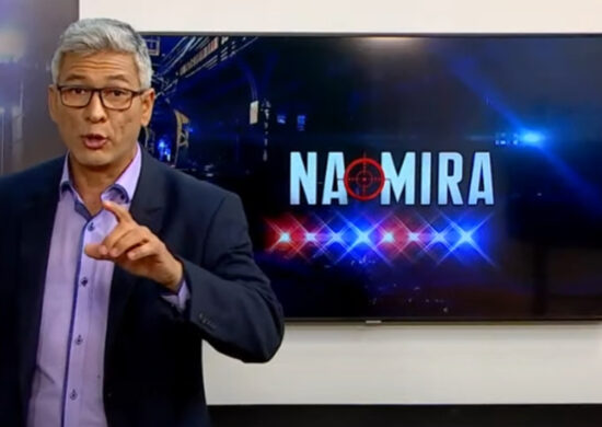 O Programa Na Mira é apresentado por Valter Frota. Foto: Reprodução/TV Norte Amazonas