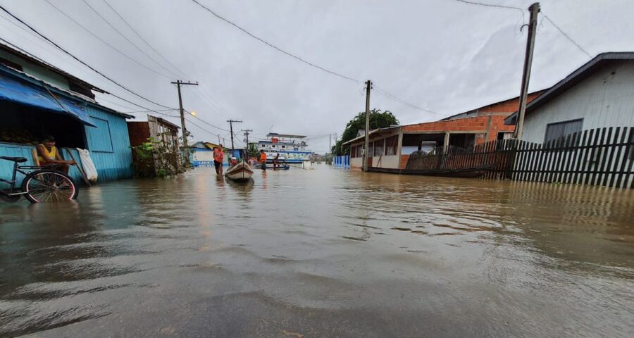 Brasileia, no Acre, recebe repasse de mais de R$6 milhões para auxiliar no combate ás enchentes - Foto: Marcos Santos/Agência Pará