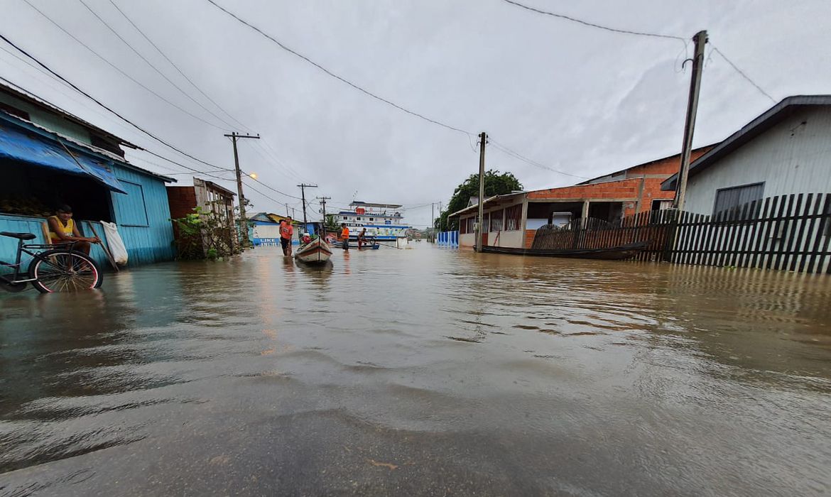 Brasileia, no Acre, recebe repasse de mais de R$6 milhões para auxiliar no combate ás enchentes - Foto: Marcos Santos/Agência Pará