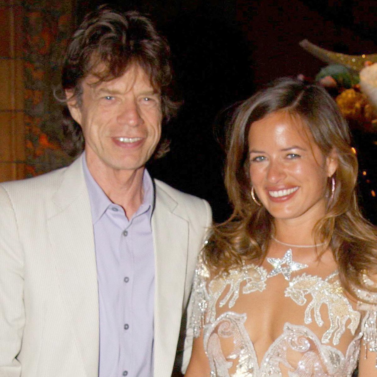 Jade Jagger, filha do líder dos Rolling Stones, Mick Jagger, em Ibiza — Foto: Instagram/Reprodução