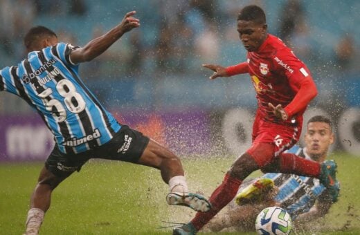 Grêmio e Red Bull Bragantino em jogo pela quarta rodada do Campeonato Brasileiro - Foto: Reprodução/Instagram @redbullbragantino