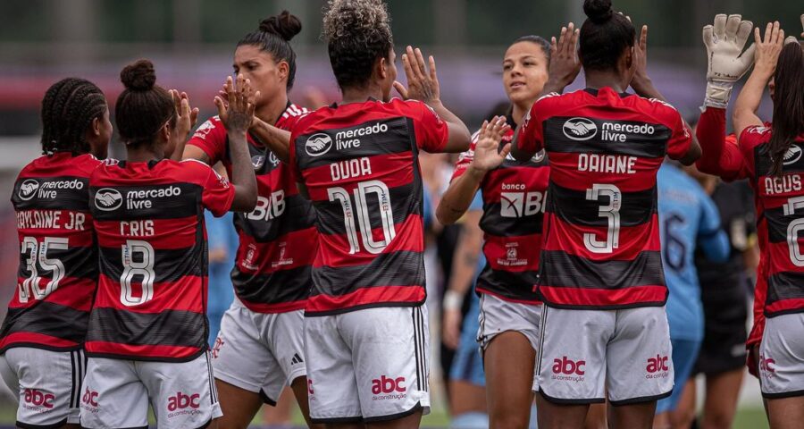 O Flamengo e o São Paulo disputam pela 11ª rodada do Campeonato Brasileiro Feminino - Foto:/Instagram @flamengo