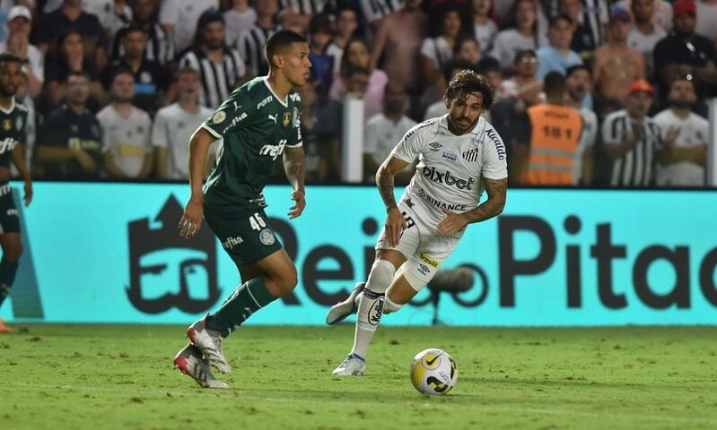 Santos e Palmeiras disputam vaga para a próxima fase do Campeonato Brasileiro - Foto: Reprodução/ Ivan Storti/Santos FC