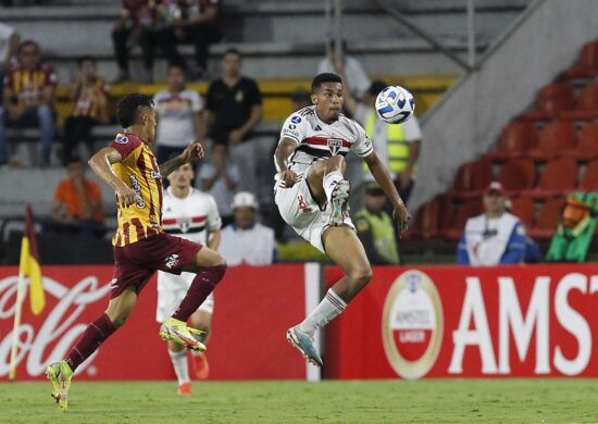 São Paulo joga sem brilho e empata com Tolima - Foto: Reprodução/Rubens Chiri/São Paulo Futebol Clube