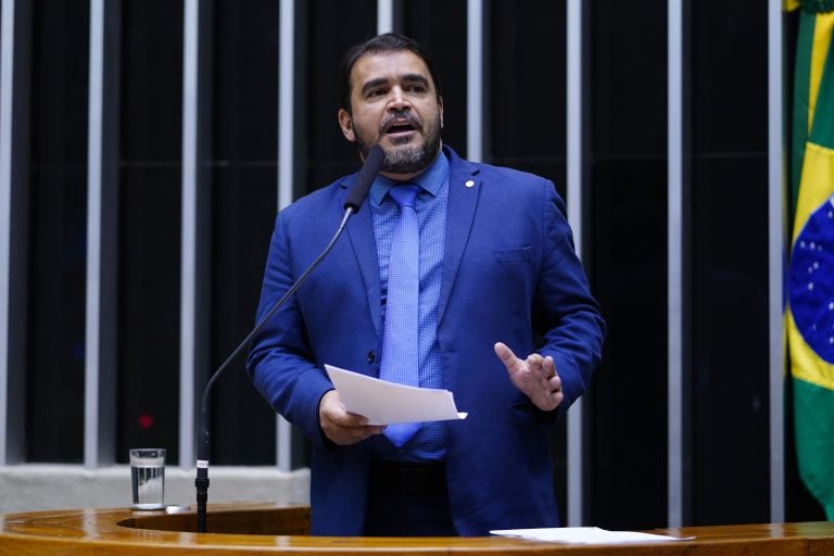 Relator do PL que aborda crimes cibernéticos é o deputado Marcelo Freitas (União- MG) - Foto: Pablo Valadares/ Câmara dos Deputados