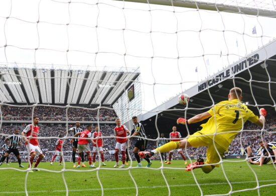 Arsenal chegou aos 81 pontos, um atrás do Manchester City, que tem um jogo atrasado da 32ª rodada para repor - Foto: Reprodução/Twitter@Arsenal