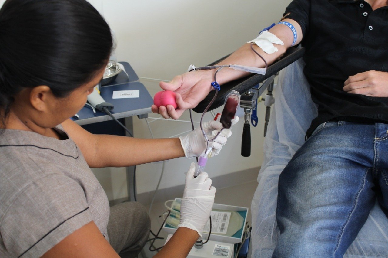 É necessário ter entre 16 e 69 anos para ser um doador de sangue - Foto: Arquivo/Secom