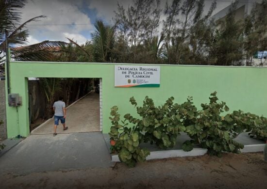 Crime ocorreu na madrugada deste domingo (14), na Delegacia Regional da Polícia Civil de Camorim, no Ceará - Foto: Reprodução | GoogleMaps