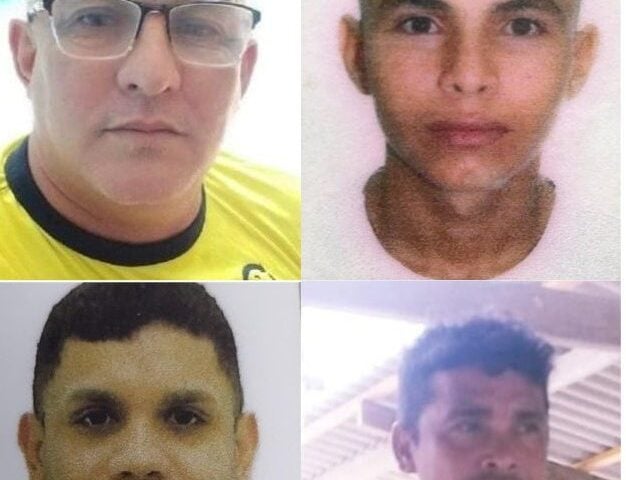 Polícia Civil busca informações de quatro homens desaparecidos em Manaus - Foto: Divulgação/PC-AM