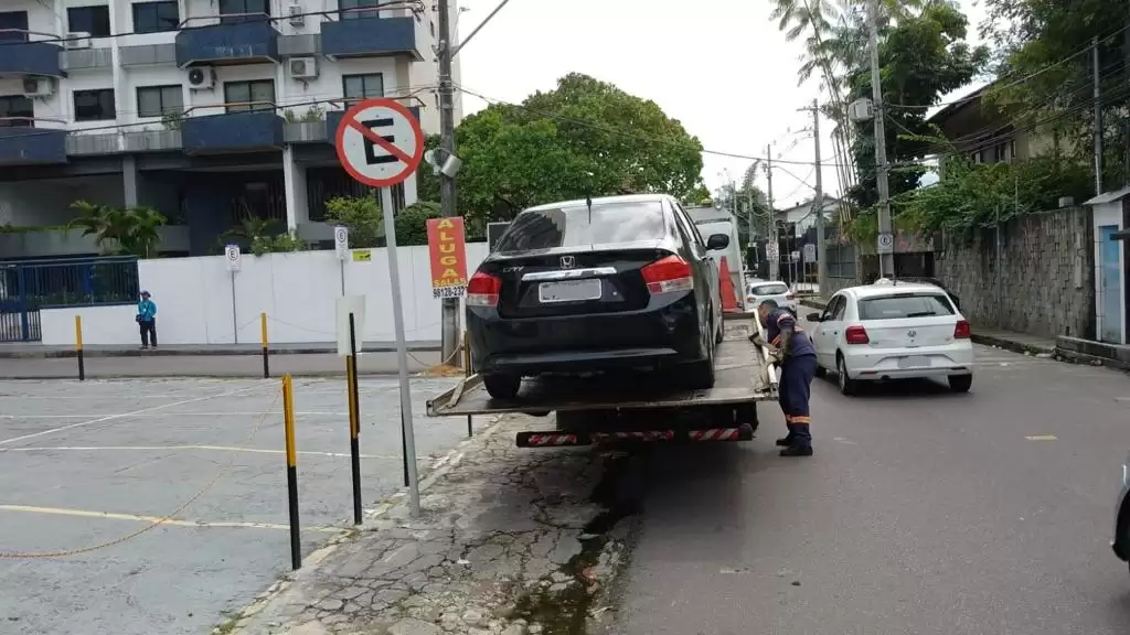 Fiscalização resulta em 60 autuações de trânsito na Zona Centro-Sul de Manaus