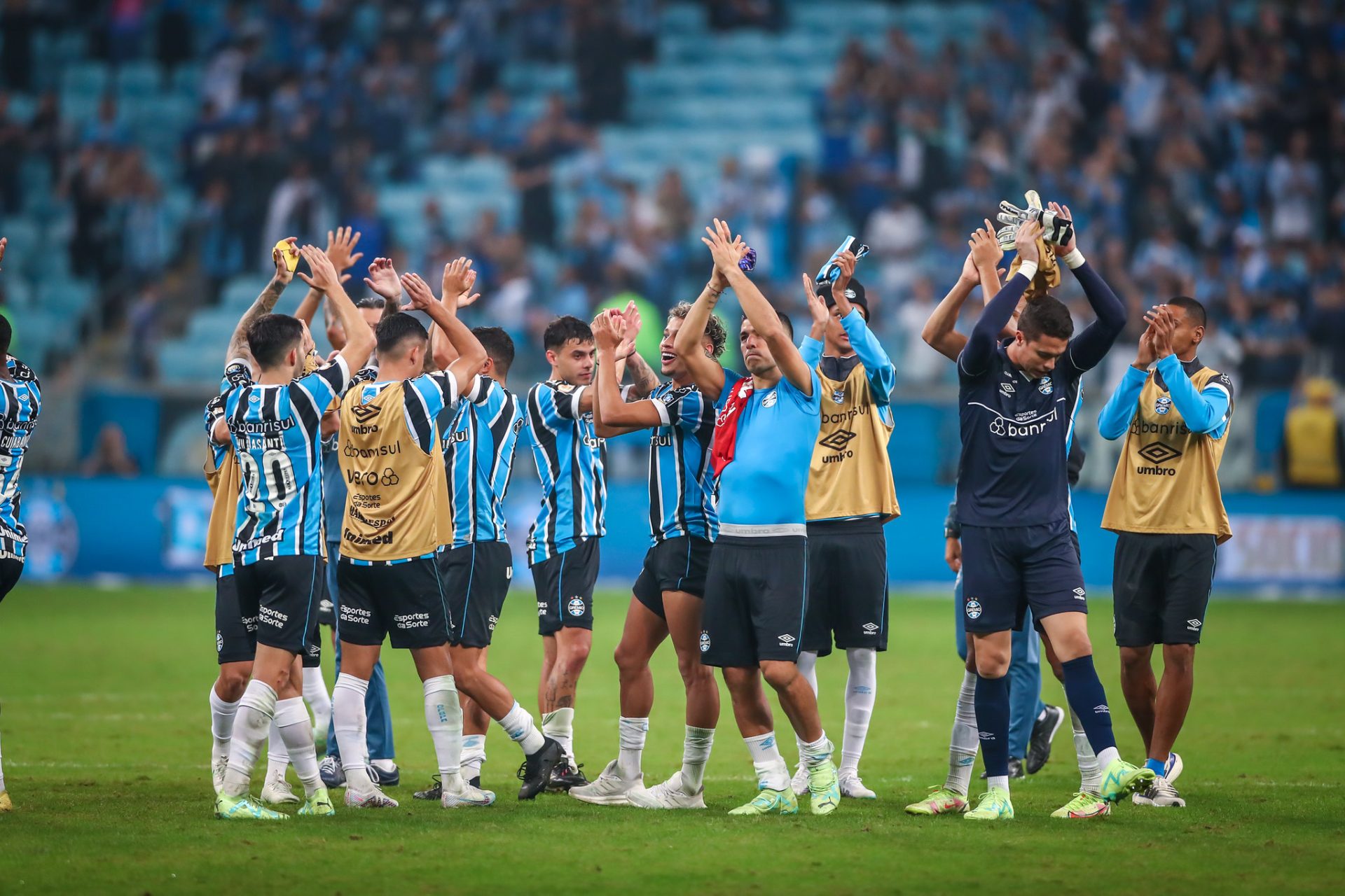 Grêmio vence o Internacional, diminuindo cada vez mais a esperança da torcida Gre-Nal 439 - Foto: Reprodução/Lucas Eubel/Grêmio FBPA