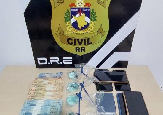 Homem é preso por tráfico de drogas e corrupção de menor em RR