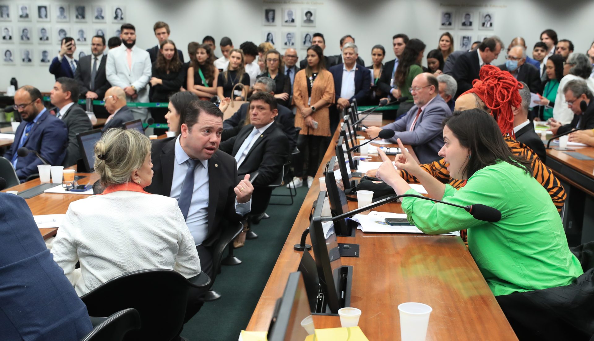 Comissão da CPI do MST foi marcada por discussões -Foto: Lula Marques/Agência Brasil