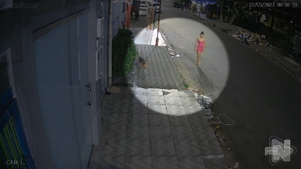 O cachorro morava nas ruas e era alimentando por moradores e comerciantes do bairro - Foto: Reprodução/TV Norte Amazonas