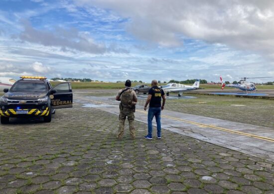 Avião da Igreja Quadrangular é flagrado com 290 kg de maconha no Pará - Foto: Divulgação/PF