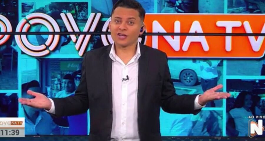 Programa Povo Na Tv é apresentado por Léo Cândido - Foto: Reprodução/Tv Norte Tocantins