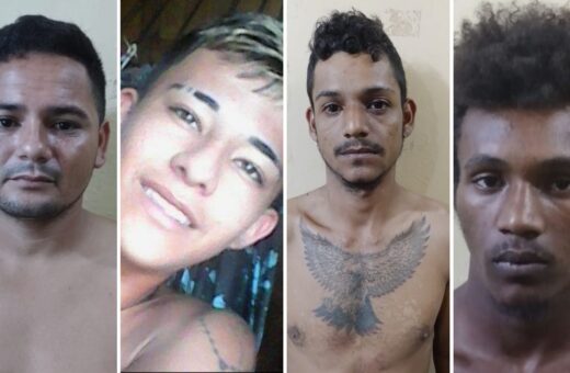 Eles são procurados por diversos crimes praticados naquele município - Foto Divulgação/PCAM