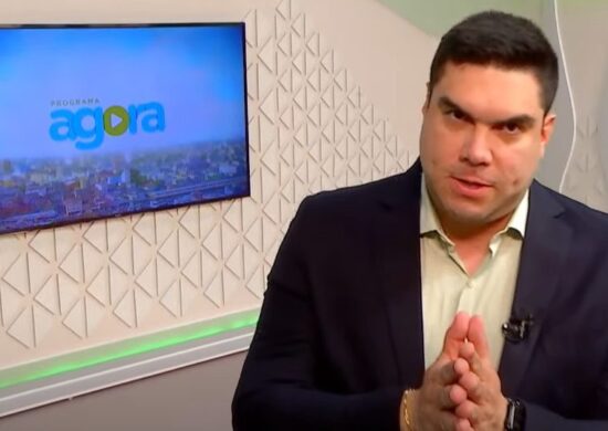 O Programa Agora é apresentado por Clayton Pascarelli -Foto: Reprodução/TV Norte Amazonas