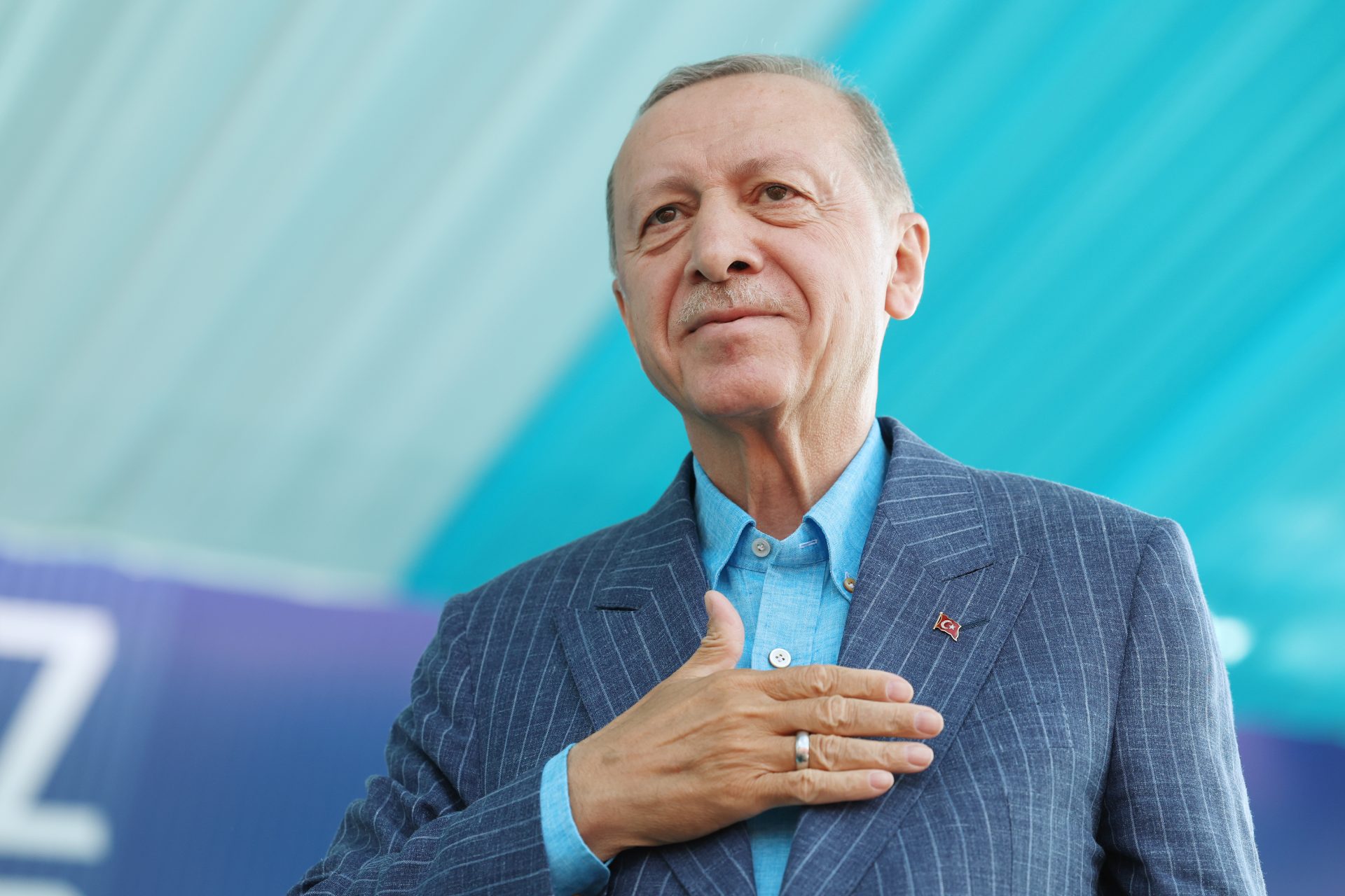 Recep Tayyip Erdogan foi eleito neste domingo (28) - Foto: Reprodução/Twitter@RTErdogan