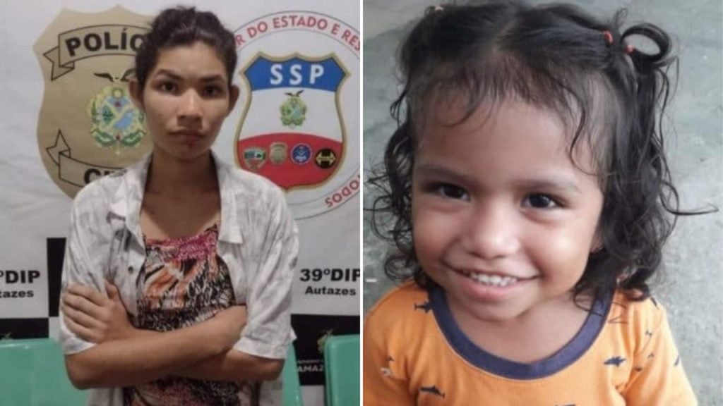 Tia foi presa por matar sobrinha em 2022 - Foto: Divulgação/ PC-AM