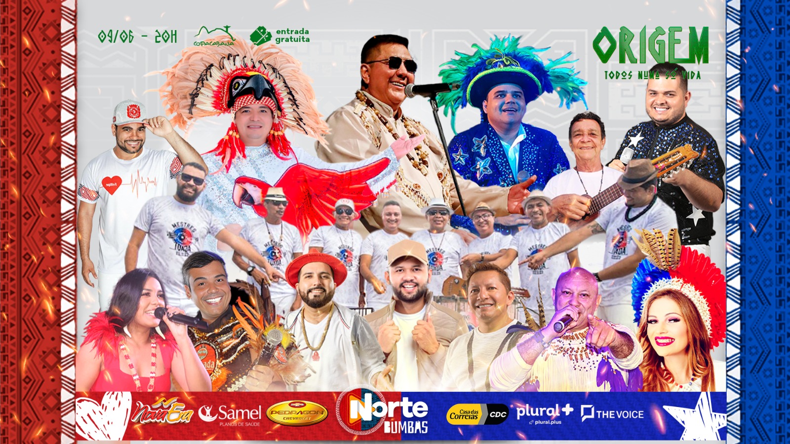 O Festival Norte Bumbás acontece dia 09 de junho, às 20h - Foto: Divulgação