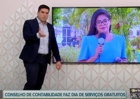 O Programa Agora é apresentado por Clayton Pascarelli -Foto: Reprodução/TV Norte Amazonas