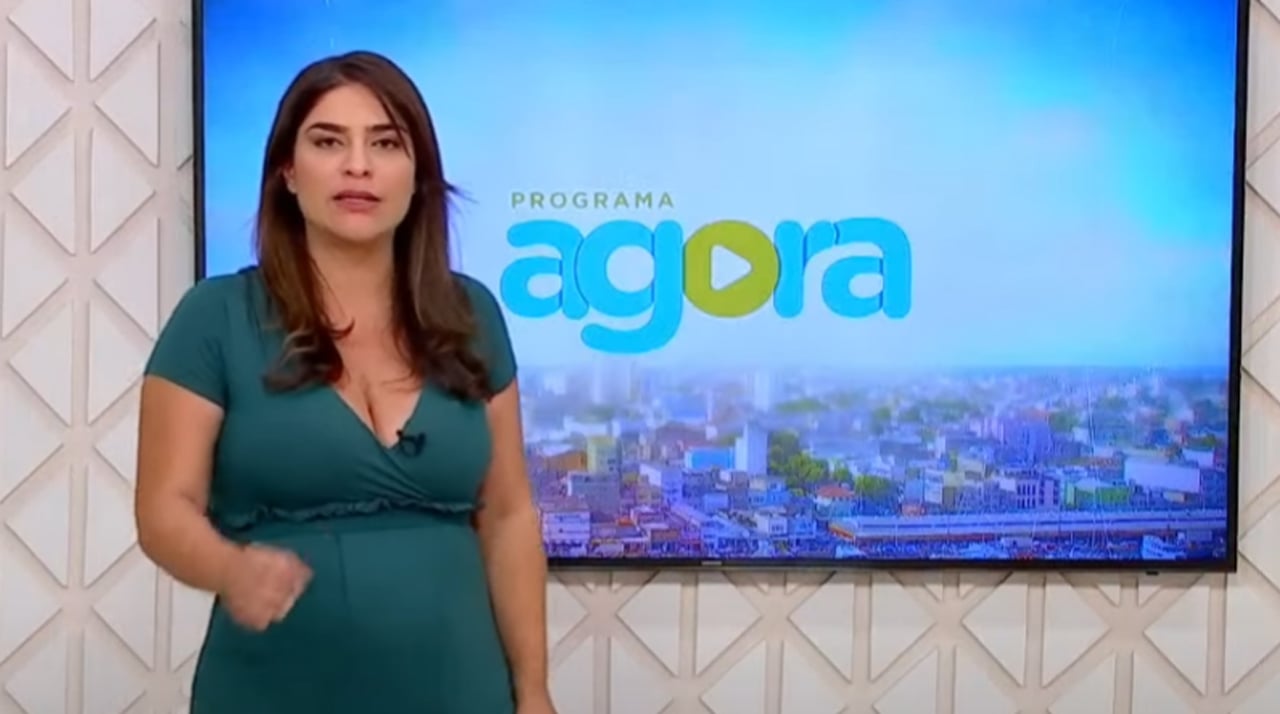 O Programa Agora é apresentado por Samira Benoliel - Foto: Reprodução/TV Norte Amazonas.