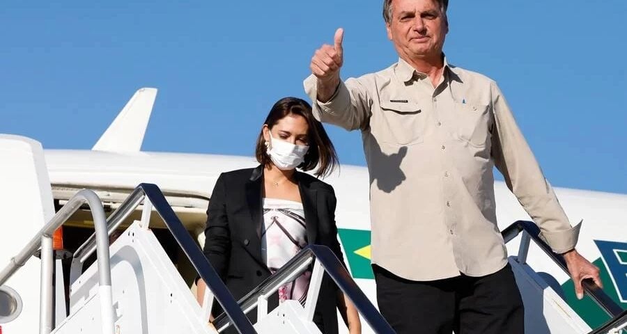 Bolsonaro viajou para os EUA dias antes da posse de Lula - Foto: Alan Santos/PR