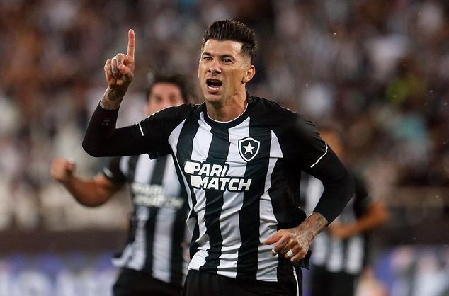 Botafogo em partida contra o César Vallejo no jogo pela 4ª rodada da Sul-Americana - Foto: Reprodução/Instagram @botafogo