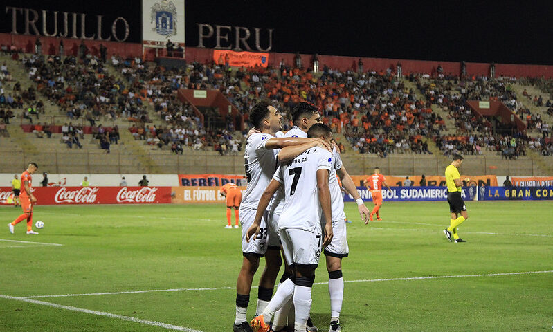 Elenco alvinegro comemora a vitória fora de casa e liderança na tabela - Foto: Vítor Silva/BFR/divulgação