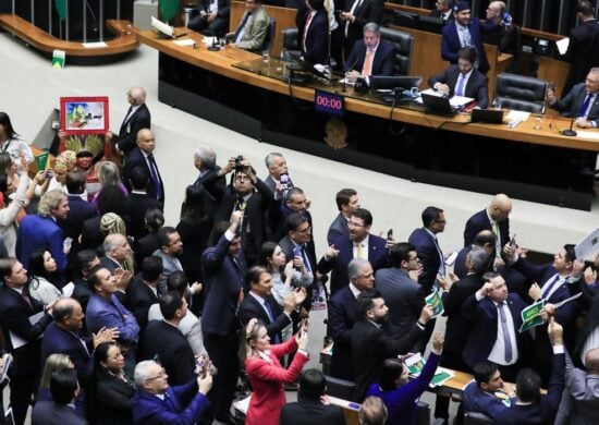 Votação do Marco temporal na câmara dos Deputados - Foto Lula Marques/ Agência Brasil