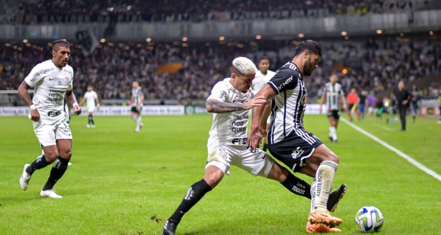 Corinthians e Atlético-MG disputam pela oitava rodada da Copa do Brasil - Foto: Reprodução/Twitter @SportsCenterBR