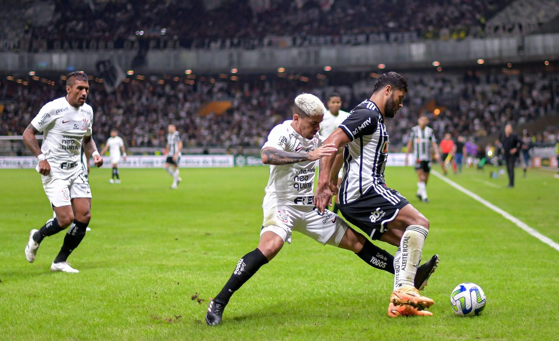 Corinthians e Atlético-MG disputam pela oitava rodada da Copa do Brasil - Foto: Reprodução/Twitter @SportsCenterBR