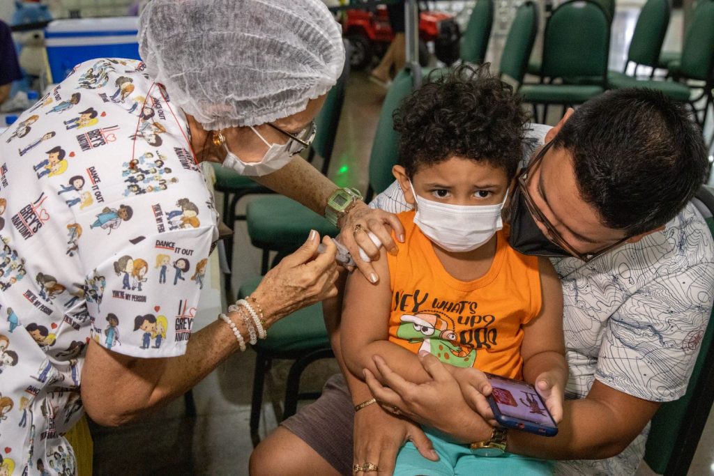 Multivacinação é destinada para crianças de 0 a 15 anos - Foto: Divulgação/Semsa