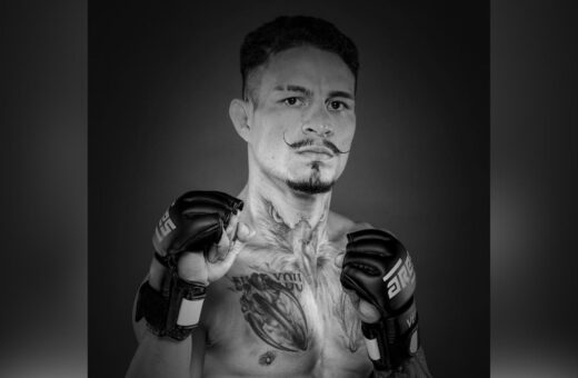 Felipe Cabocão fez um combate em 2023, pelo Ares FC, e venceu o francês Alioune Nahaye - Foto: Reprodução/Twitter @ares_fighting