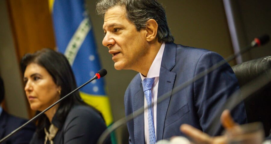 Ministro da Fazenda, Fernando Haddad deve conversar com Pacheco nesta terça (11)