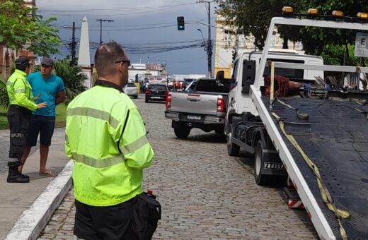 Fiscalização ocorreu nas proximidades da praça da Matriz - Foto: Divulgação/IMMU