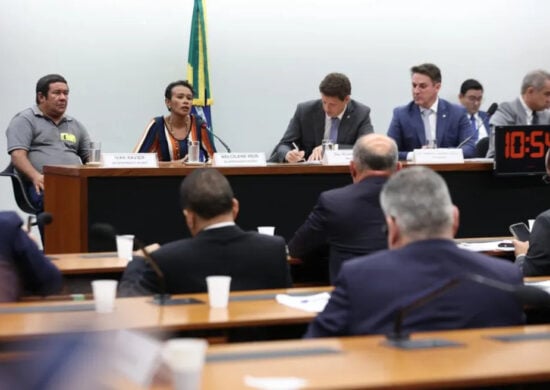 Durante a CPI do MST a ex-integrante acusou terceiros de praticar crimes, mas ela não apresentou provas e nem falou sob juramento -Foto: Myke Sena/Câmara dos Deputados