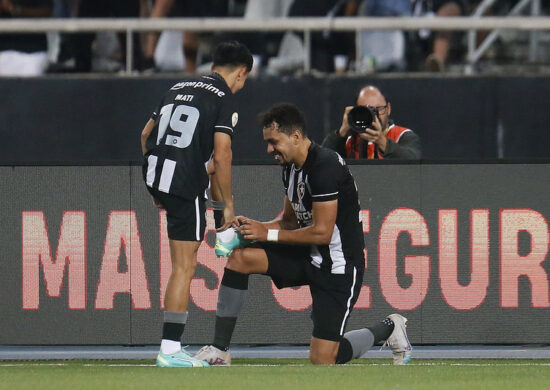 Botafogo que não vencia o Corinthians há três anos, aplicou a sua maior goleada no clube paulista em Brasileirão - Foto: Vitor Silva/BFR/divulgação