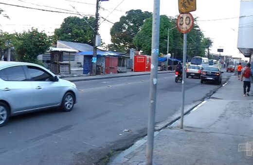 Homem é morto com golpes de faca e garrafa ao tentar cometer assalto. Foto: Reprodução/ TV Norte Amazonas.