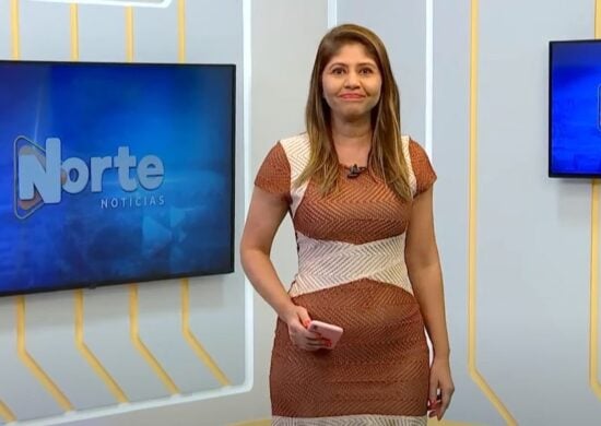 Norte Notícias é apresentado por Mariana Rocha – Foto: Reprodução/TV Norte Amazonas